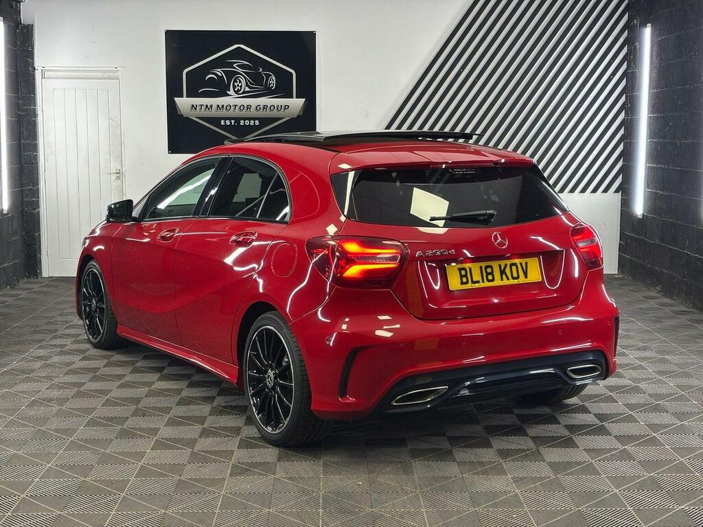 Mercedes-Benz A Class 2.1 A200d Amg Line Premium Plus 7G-dct Euro 6 S BL18KOV Red #4