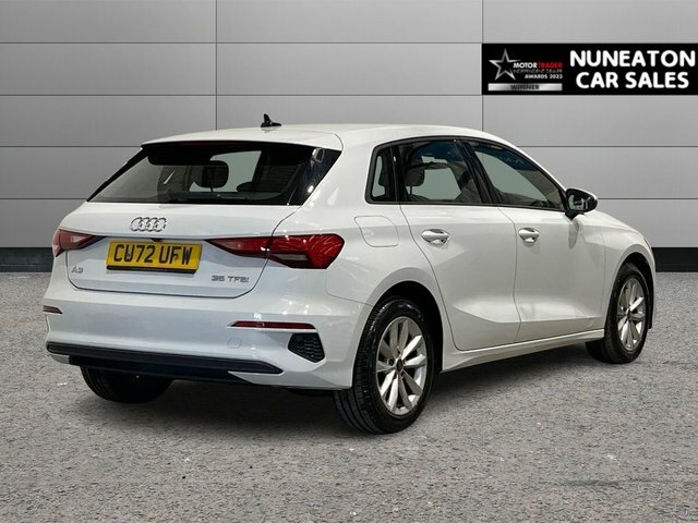 Audi A3 1.5 Tfsi 35 Technik Sportback Eu CU72UFW White #3