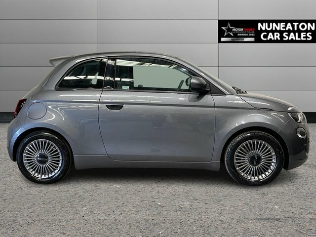 Fiat 500E 42Kwh Icon Hatchback 118 Ps BX23TTZ Grey #2