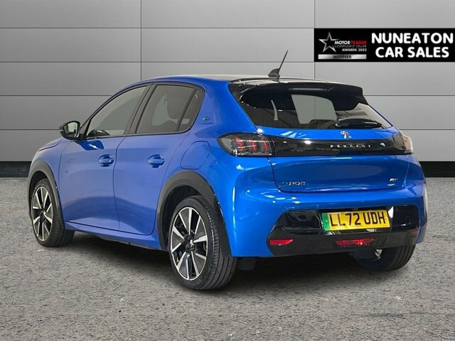 Peugeot e-208 50Kwh Gt Premium Hatchback 7Kw LL72UDH Blue #5