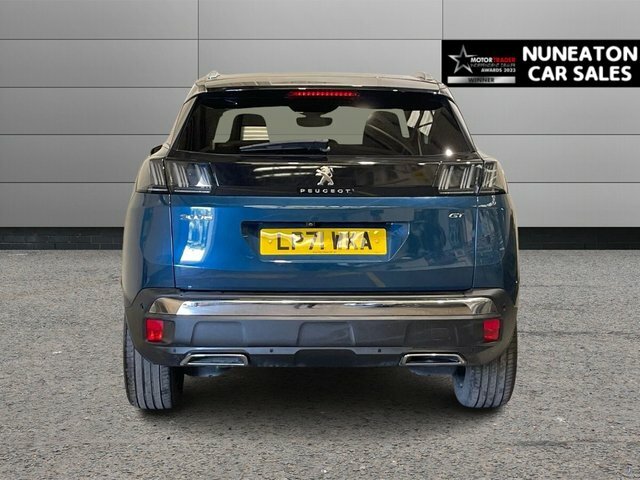 Peugeot 3008 1.2 Puretech Gt Suv Euro 6 Ss LP71WKA Blue #4