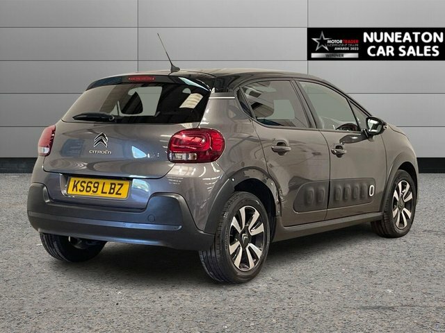 Citroen C3 1.2 Puretech Flair Plus Hatchback Manua KS69LBZ Grey #3