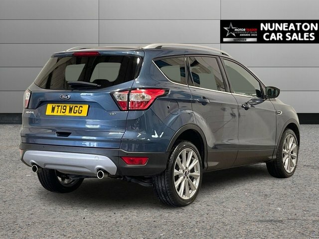 Ford Kuga 2.0 Tdci Ecoblue Titanium X Edition Suv WT19WGG Blue #3