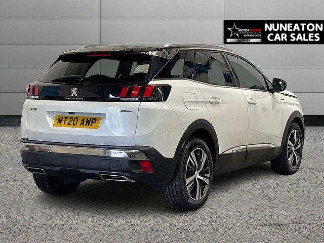 Peugeot 3008 1.2 Puretech Gpf Gt Line Suv Eat Euro 6 White #3