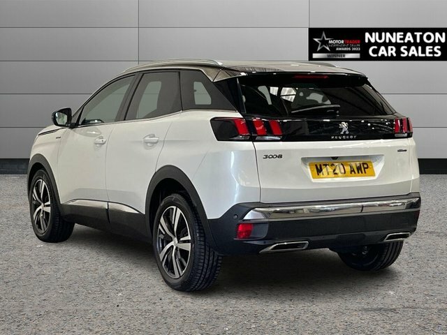 Peugeot 3008 1.2 Puretech Gpf Gt Line Suv Eat Euro 6 White #5