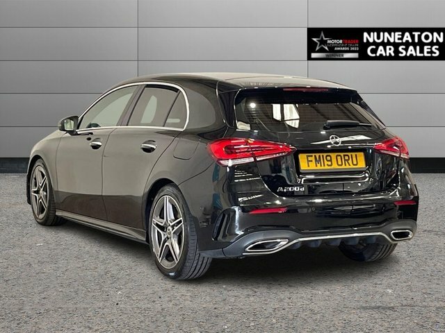 Mercedes-Benz A Class 2.0 A200d Amg Line Premium Hatchback FM19ORU Black #5