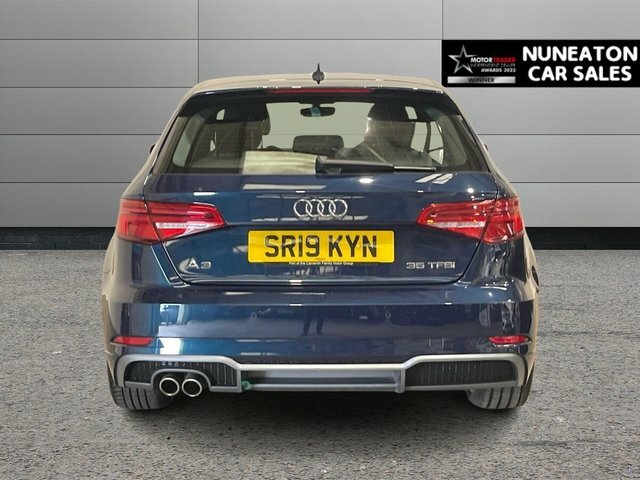 Audi A3 1.5 Tfsi Cod 35 S Line Sportback S Tron SR19KYN Blue #4