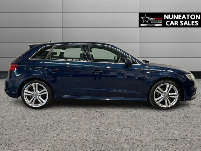 Audi A3 1.5 Tfsi Cod 35 S Line Sportback S Tron SR19KYN Blue #2