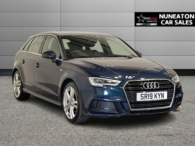 Audi A3 1.5 Tfsi Cod 35 S Line Sportback S Tron Blue