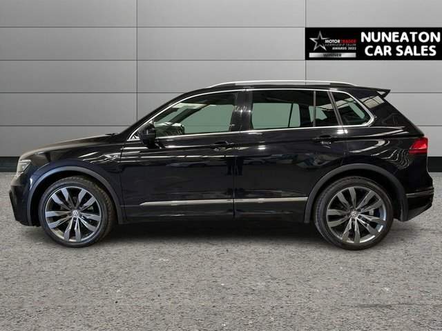 Volkswagen Tiguan 2.0 Tdi R-line Suv Euro 6 Ss KW18YXD Black #6