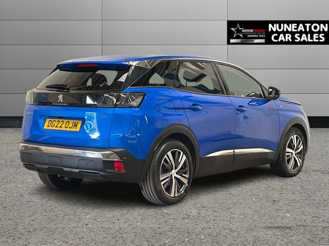 Peugeot 3008 1.6 13.2Kwh Allure Suv Plug-in Hybrid E DG22OJM Blue #3