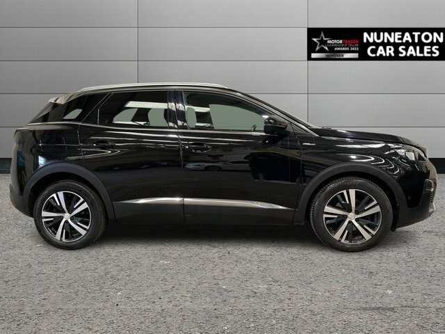 Peugeot 3008 1.2 Puretech Gt Line Suv Euro 6 LO19UTS Black #2