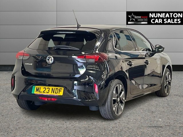 Vauxhall Corsa-e 50Kwh Ultimate Hatchback 136 Ps ML23NDF Black #3