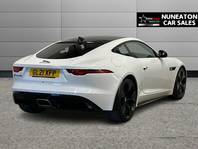 Jaguar F-Type 2.0I R-dynamic Coupe Euro 6 Ss GL21XFP White #3