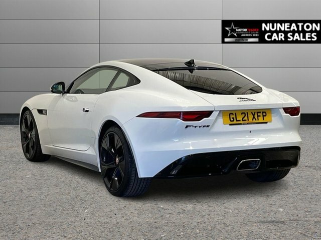 Jaguar F-Type 2.0I R-dynamic Coupe Euro 6 Ss GL21XFP White #5
