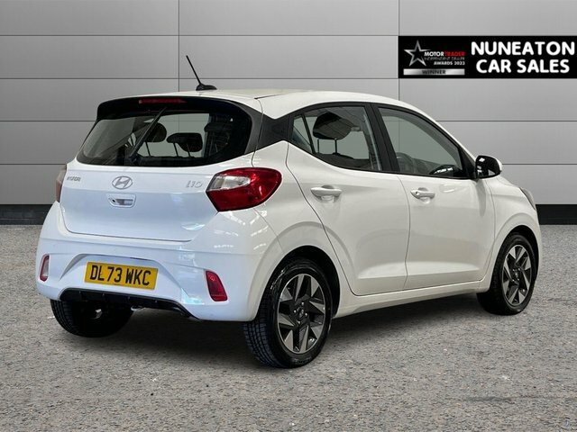 Hyundai I10 1.0 Advance Hatchback Euro 6 S White #3