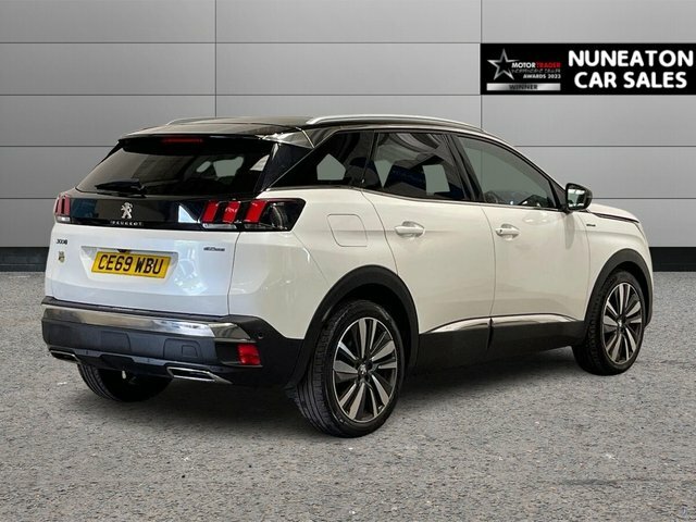 Peugeot 3008 1.2 Puretech Gt Line Premium Suv CE69WBU White #3