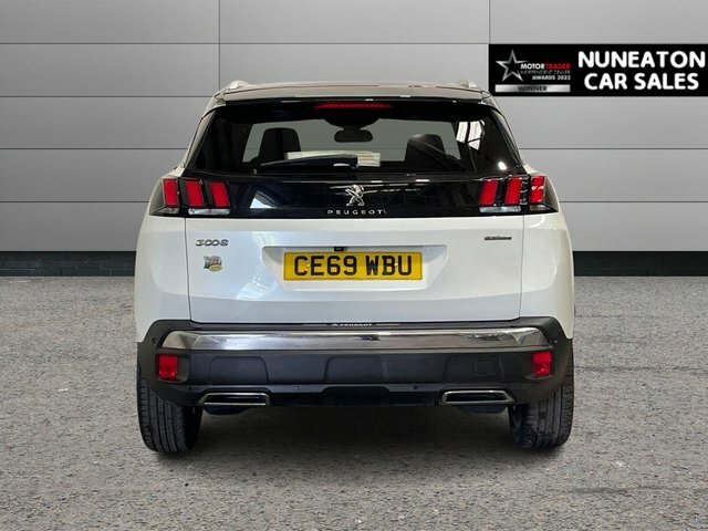 Peugeot 3008 1.2 Puretech Gt Line Premium Suv CE69WBU White #4