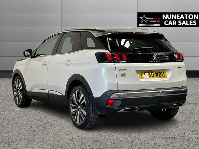 Peugeot 3008 1.2 Puretech Gt Line Premium Suv CE69WBU White #5