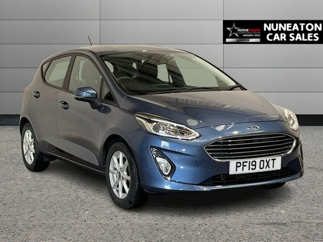 Ford Fiesta 1.0T Ecoboost Gpf Zetec Hatchback Manua Blue