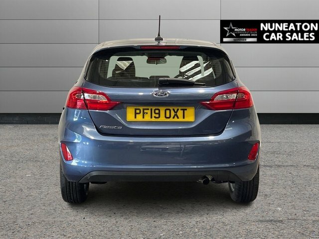 Ford Fiesta 1.0T Ecoboost Gpf Zetec Hatchback Manua PF19OXT Blue #4