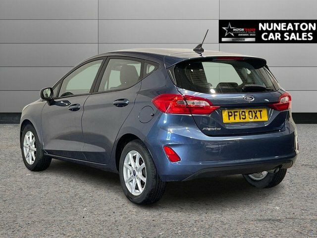 Ford Fiesta 1.0T Ecoboost Gpf Zetec Hatchback Manua PF19OXT Blue #5