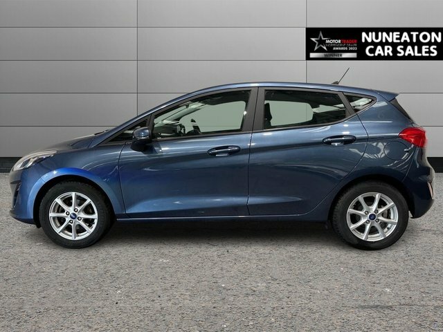Ford Fiesta 1.0T Ecoboost Gpf Zetec Hatchback Manua PF19OXT Blue #6