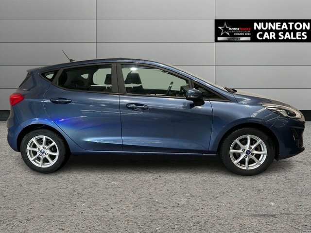 Ford Fiesta 1.0T Ecoboost Gpf Zetec Hatchback Manua PF19OXT Blue #2