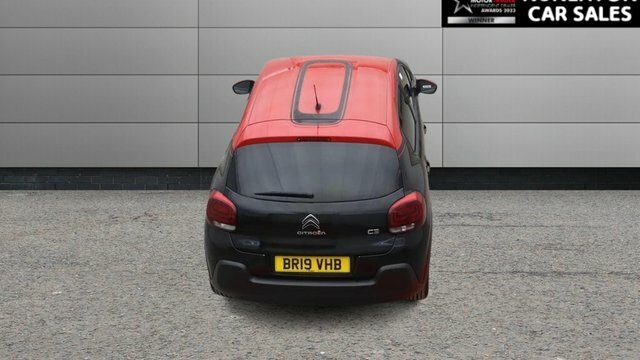 Citroen C3 1.2 Puretech Flair Nav Edition Hatchback Petro BR19VHB Black #4