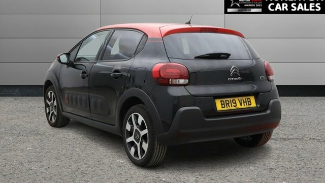 Citroen C3 1.2 Puretech Flair Nav Edition Hatchback Petro BR19VHB Black #3