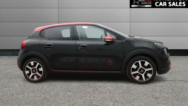 Citroen C3 1.2 Puretech Flair Nav Edition Hatchback Petro BR19VHB Black #2