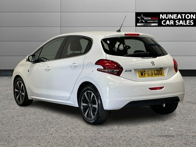 Peugeot 208 1.2 Puretech Tech Edition Hatchback Man WF69GDO White #5