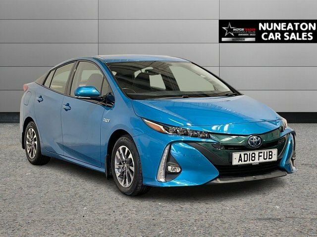 Toyota Prius 1.8 Vvt 8.8Kwh Excel Hatchback Plug-in Blue