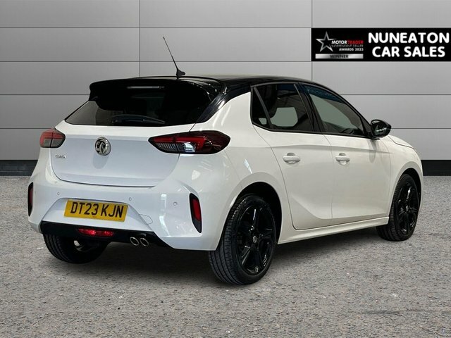 Vauxhall Corsa 1.2 Turbo Gs Hatchback Euro 6 Ss DT23KJN White #3
