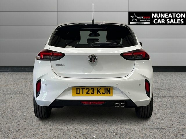 Vauxhall Corsa 1.2 Turbo Gs Hatchback Euro 6 Ss DT23KJN White #4