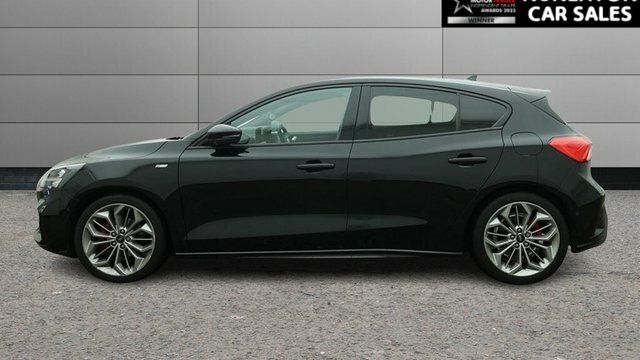 Ford Focus 1.0T Ecoboost St-line X Hatchback LO70VUE Black #6