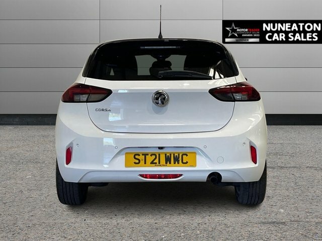 Vauxhall Corsa 1.2 Turbo Elite Hatchback Euro 6 ST21WWC White #4