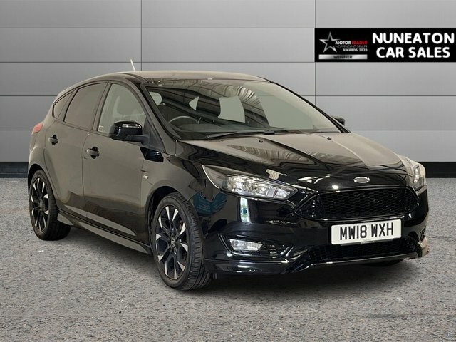 Ford Focus 1.0T Ecoboost St-line Hatchback Black