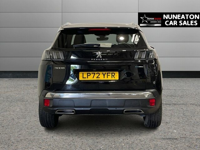 Peugeot 3008 1.6 13.2Kwh Gt Suv Plug-in Hybrid E-eat LP72YFR Black #4