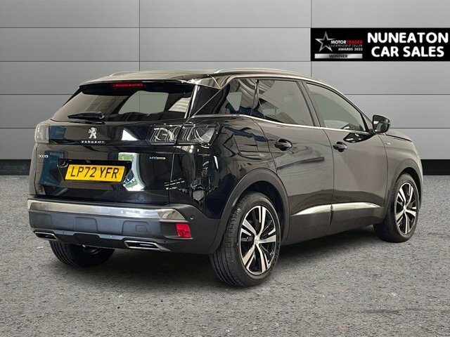 Peugeot 3008 1.6 13.2Kwh Gt Suv Plug-in Hybrid E-eat LP72YFR Black #3