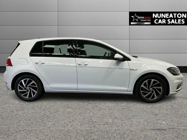 Volkswagen Golf 1.5 Tsi Evo Match Edition Hatchback Man GM69BZG White #2