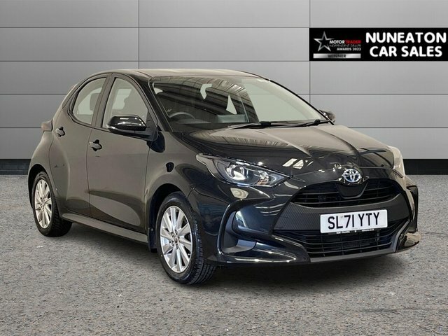 Toyota Yaris 1.5 Vvt-h Icon Hatchback Hybrid E-cvt E Black