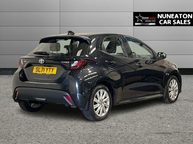 Toyota Yaris 1.5 Vvt-h Icon Hatchback Hybrid E-cvt E SL71YTY Black #3