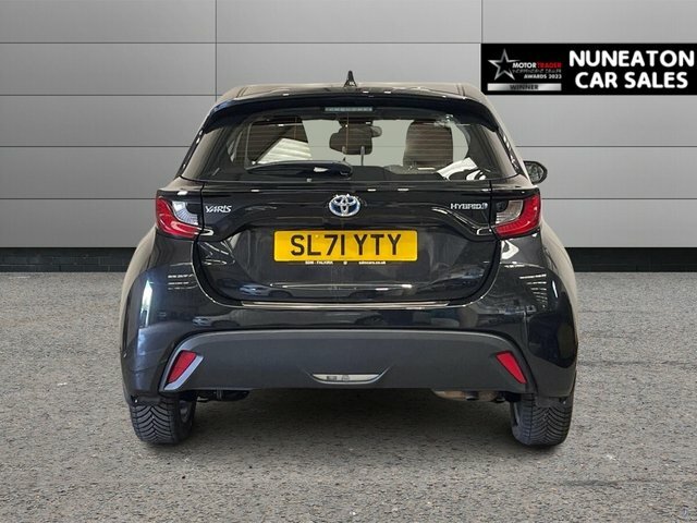 Toyota Yaris 1.5 Vvt-h Icon Hatchback Hybrid E-cvt E SL71YTY Black #4