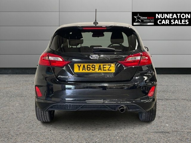 Ford Fiesta 1.0T Ecoboost Gpf St-line Hatchback Man YA69AEZ Black #4