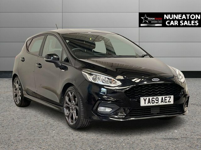 Ford Fiesta 1.0T Ecoboost Gpf St-line Hatchback Man Black