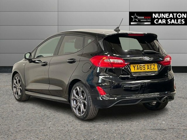 Ford Fiesta 1.0T Ecoboost Gpf St-line Hatchback Man YA69AEZ Black #5
