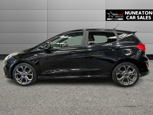 Ford Fiesta 1.0T Ecoboost Gpf St-line Hatchback Man YA69AEZ Black #6