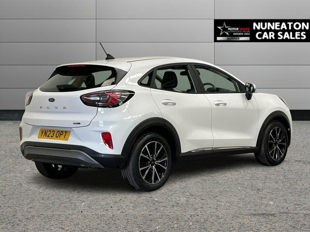 Ford Puma 1.0T Ecoboost Mhev Titanium Suv Hybrid YN23OPT White #3