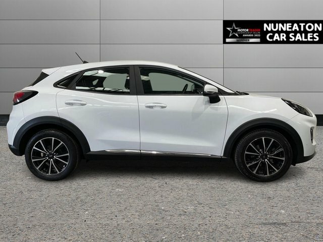 Ford Puma 1.0T Ecoboost Mhev Titanium Suv Hybrid YN23OPT White #2